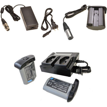 Bescor LPE19D DRE19X Kit de batería y cargador para Canon EOS-1DX Mark III