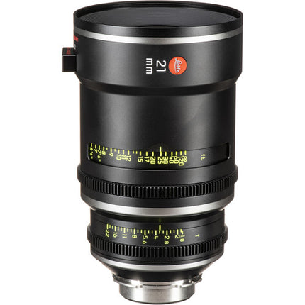 Leitz Cine Prime 21mm Objetivo PL Montura Apertura T1.8 T22 15 Láminas