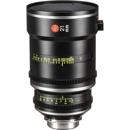 Leitz Cine Prime 21mm Objetivo PL Montura Apertura T1.8 T22 15 Láminas