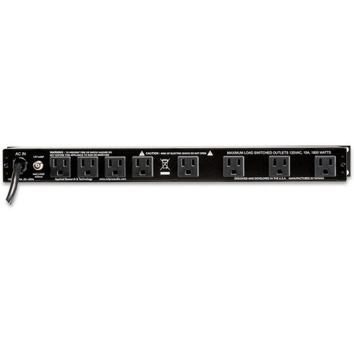 ART PS4x4 PRO estación de energía rackmount con 8 salidas y 2 USB