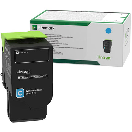 Cartucho de Tóner Lexmark C241XC0 Cian Extra Alta Capacidad 3500 Páginas para Impresoras Láser Color