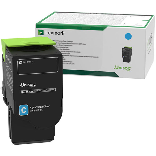 Cartucho de Tóner Lexmark C241XC0 Cian Extra Alta Capacidad 3500 Páginas para Impresoras Láser Color