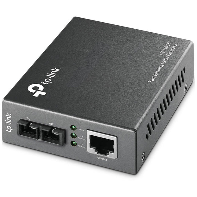 TP-Link MC110CS Convertidor de Medios Modo Único 10 100 Mb/s 12 5 Millas
