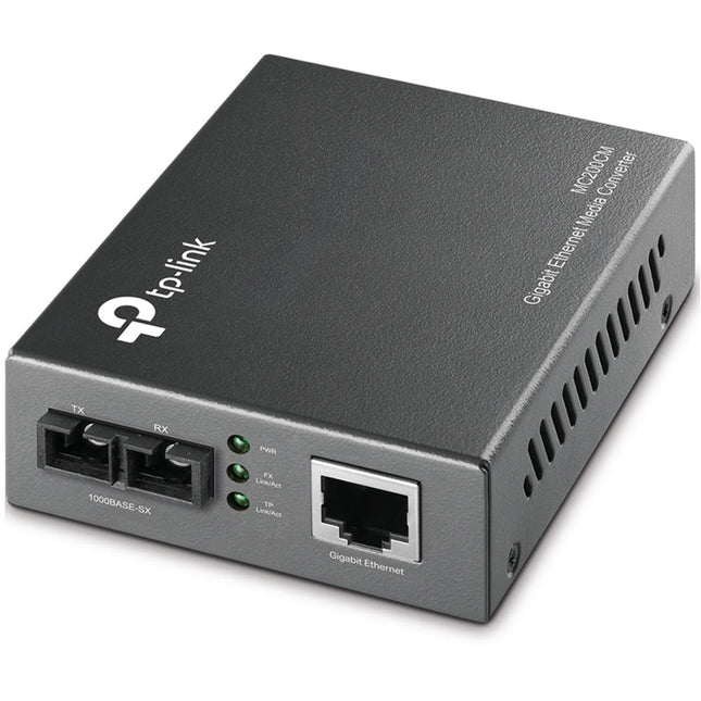 TP-Link MC200CM Convertidor de Medios Gigabit Multi-Modal 2x1000M SC UPC 1x RJ45