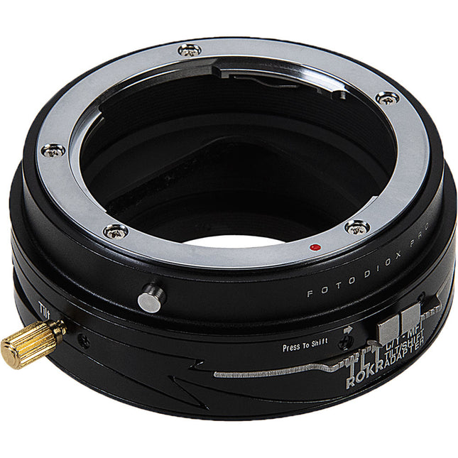 FotodioX Pro TLT ROKR Adaptador Tilt Shift para Lentes Contax Yashica a FUJIFILM G Mount