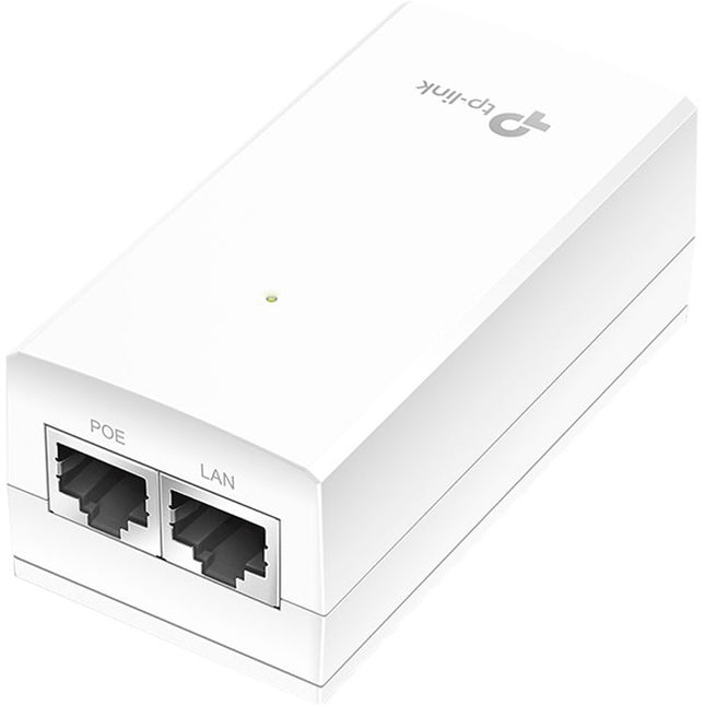 TP-Link Adaptador PoE Pasivo Gigabit 2 Puertos 12W 24VDC 100m Incluye Kit Montaje