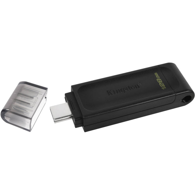 Kingston DataTraveler 70 Memoria USB 3.2 Gen 1 Tipo C 128GB con Tapón Removible