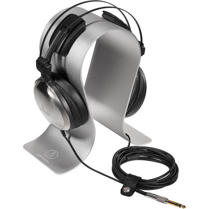 Audio-Technica AT-HPS700 Soporte para Auriculares de Aluminio con Enrollacables