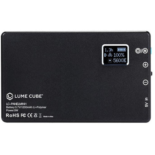 Lume Cube Panel Mini luz LED portátil batería integrada difusor blanco
