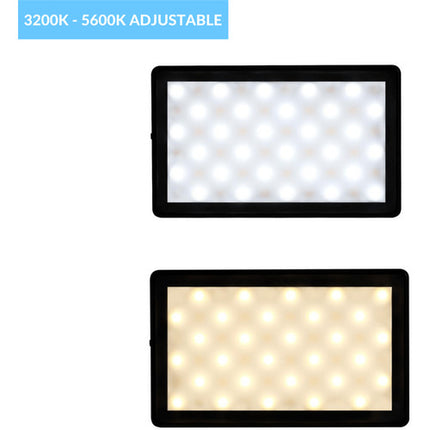 Lume Cube Panel Mini luz LED portátil batería integrada difusor blanco