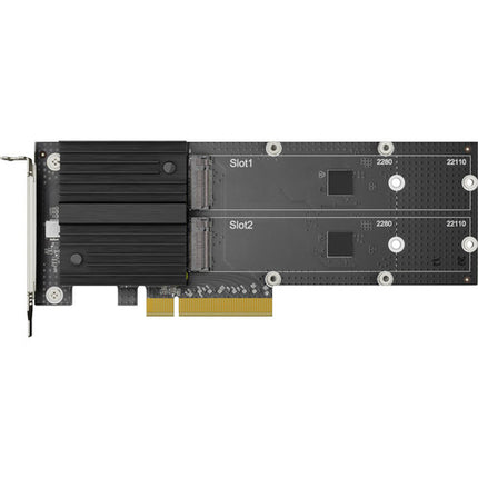 Synology M2D20 Adaptador M.2 para NAS Dual M.2 2280 22110 PCIe 3.0 x8