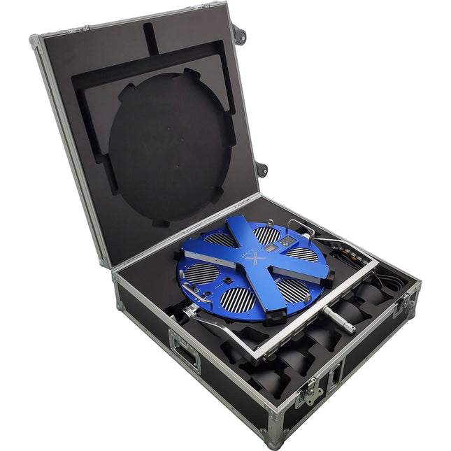 Creamsource SpaceX 1200W Luz LED RGBWA Intensificador 50° con Estuche Resistente