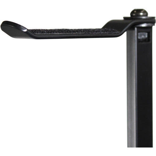 ProX Soporte para Auriculares DJ con Barra Giratoria de 12 Pulgadas y Clamp para Flight Cases