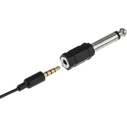 Polsen MO-IDL1-MK2 Micrófono Lavalier Omnidireccional para DSLR Smartphones 20 pies cable batería incluida