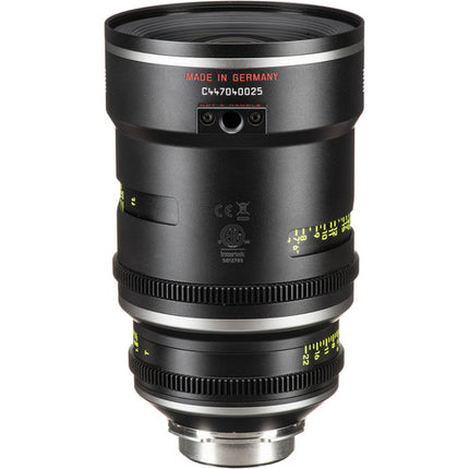 Leitz Cine Prime 29mm Lente PL Montura T1.8 a T22 Iris 15 hojas