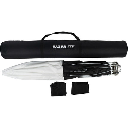 Nanlite Lantern Softbox LT-120 47 Pulgadas Difusor 270° Con Estuche y 2 Faldas