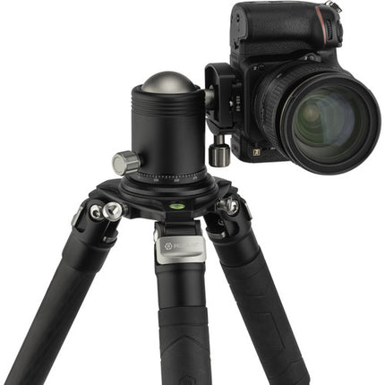 Robus RTH-1050 Cabezal esférico triple acción capacidad 25 kg altura 5 pulgadas con placa rápida