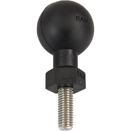RAM Mounts RAM Tough-Ball con varilla roscada M10-1.5 x 25mm acero inoxidable y compuesto resistente