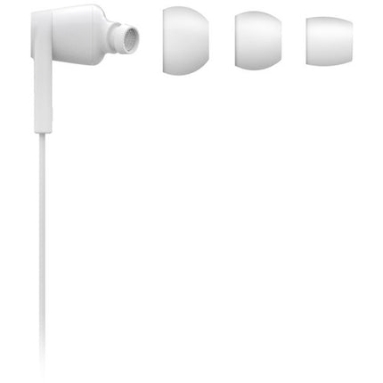Belkin RockStar Auriculares In-Ear Lightning Blanco Micrófono Cable Antienredos