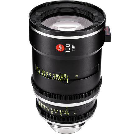 Leitz Cine Prime 100mm Objetivo PL Montura T1.8 a T22 114mm Diámetro
