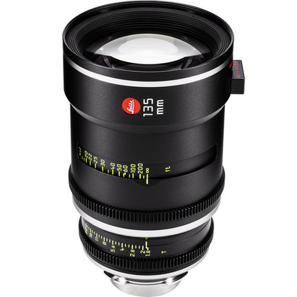 Leitz Cine Prime 135mm Lente de Montura PL T1.8 a T22 VistaVision 46.5mm