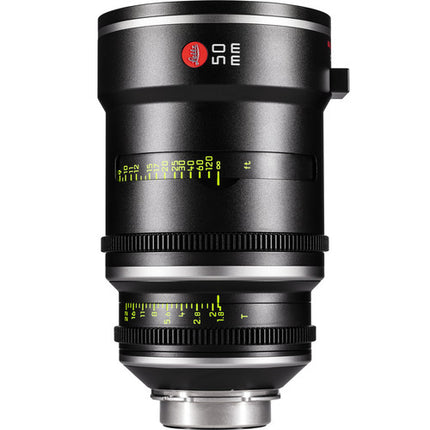Leitz Cine Prime 50mm Objetivo con Montura PL Apertura T1.8-T22 y Iris 15 Lamas