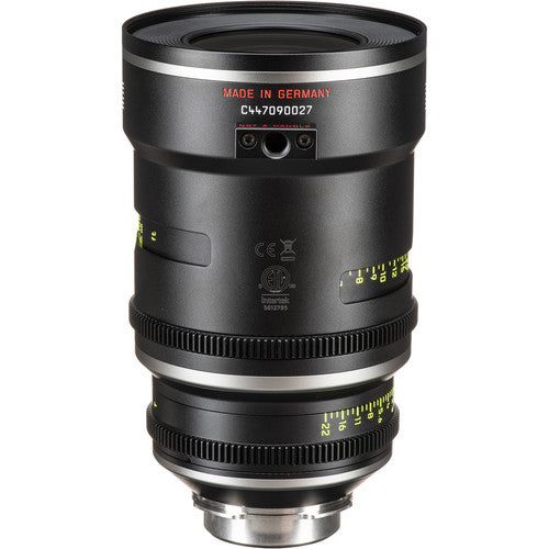 Leitz Cine Prime 75mm Objetivo PL Mount con Iris T1.8 a T22 y Enfoque 270°