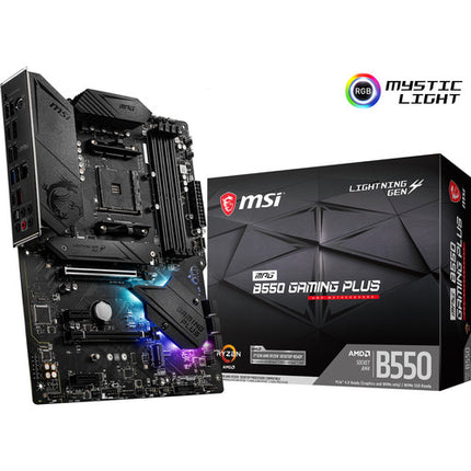 MSI MPG B550 GAMING PLUS Placa Base ATX Socket AM4 DDR4 4400MHz M.2