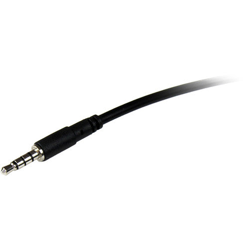 StarTech Cable Extensor de Auriculares 3.5mm TRRS 2m con Conectores Moldeados