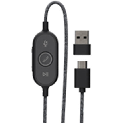 Logitech Zone Auriculares On-Ear con Micrófonos Cancelación de Ruido USB