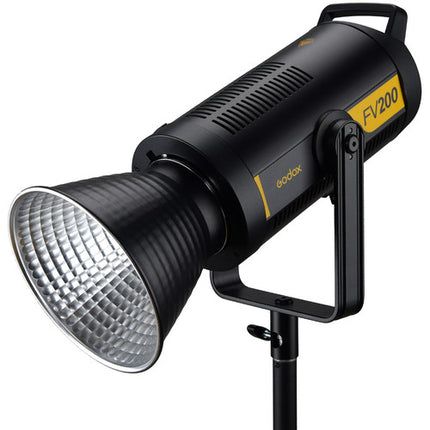 Godox FV200 Flash LED Monoluz Día 5600K 74000 Lux Reflector incluido