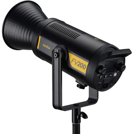 Godox FV200 Flash LED Monoluz Día 5600K 74000 Lux Reflector incluido