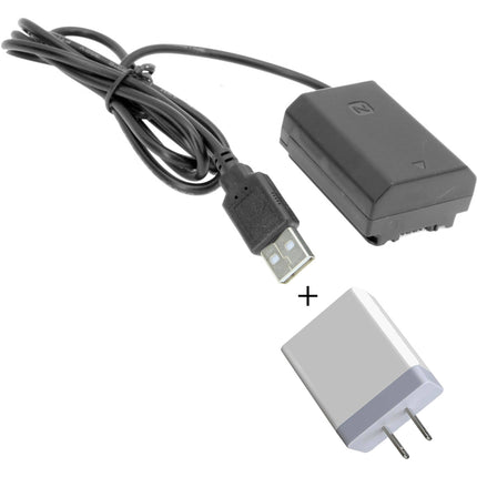 GyroVu Cable Inteligente USB para Batería Dummy Sony NP-FZ100 40" 3.1A 5V