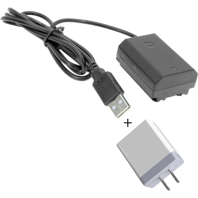 GyroVu Cable Inteligente USB para Batería Dummy Sony NP-FZ100 40" 3.1A 5V