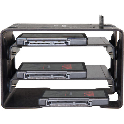 Sonnet Fusion Flex J3i Sistema de Montaje para 3 Discos SATA Mac Pro 2019 aluminio