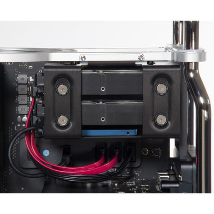 Sonnet Fusion Flex J3i Sistema de Montaje para 3 Discos SATA Mac Pro 2019 aluminio