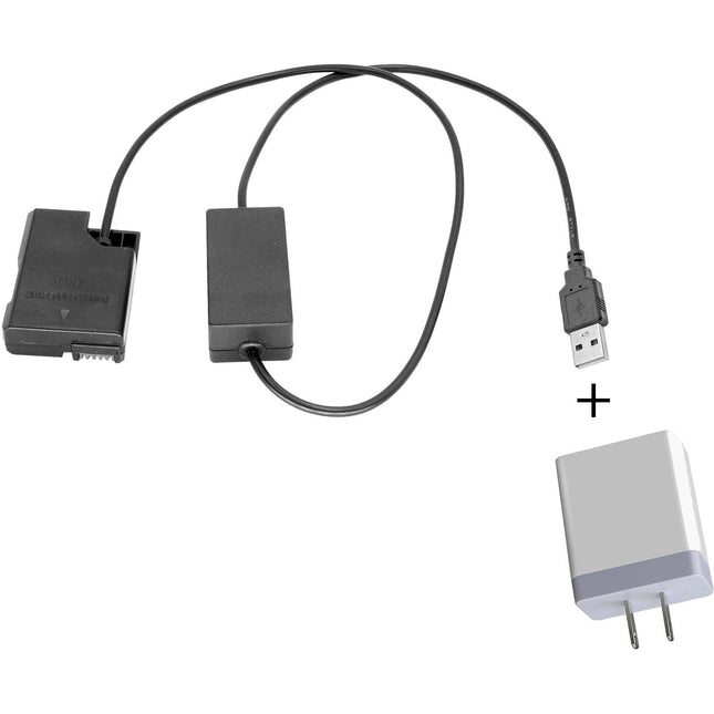 GyroVu Cable Inteligente USB a Batería Falsa Nikon EN-EL14 3.1A 40 pulgadas