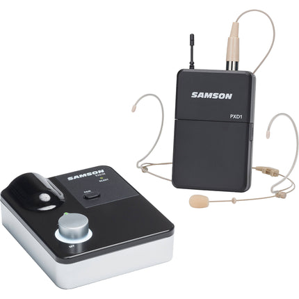 Samson XPDm Sistema Digital Inalámbrico de Micrófono de Diadema Omni 20 Horas 30 Metros