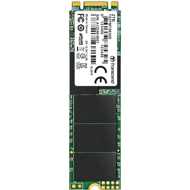 Transcend 2TB 830S SSD Interno M.2 SATA III 560MBs Lectura 520MBs Escritura