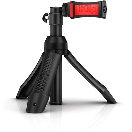 IK Multimedia iKlip Grip Pro soporte para smartphone trípode de 24.4 pulgadas con control remoto Bluetooth