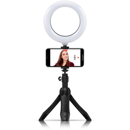IK Multimedia iKlip Grip Pro soporte para smartphone trípode de 24.4 pulgadas con control remoto Bluetooth