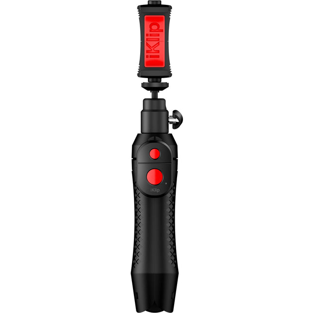 IK Multimedia iKlip Grip Pro soporte para smartphone trípode de 24.4 pulgadas con control remoto Bluetooth