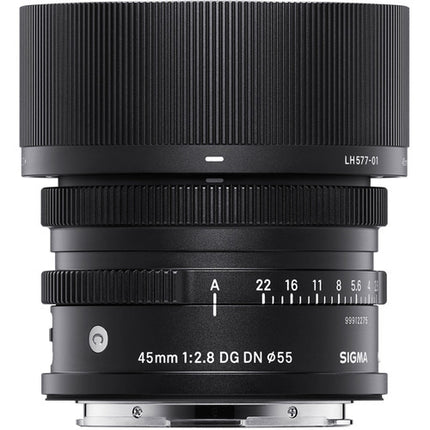 Sigma fp Cámara Sin Espejo con Lente 45mm f2.8 Sensor 24.6MP UHD 4K