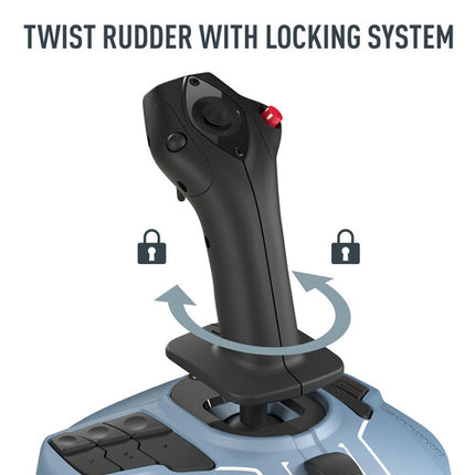 Thrustmaster TCA Sidestick Airbus Edition Joystick Ambidiestro 17 Botones