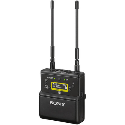 Sony UWP-D22 Sistema de Micrófono Inalámbrico Cardioide para Cámara 330' Alcance 6H Batería