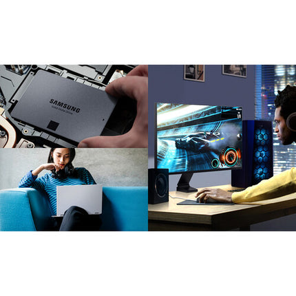 Samsung 8TB 870 QVO SSD Interno SATA III 560MBs 530MBs 2.5" 7mm