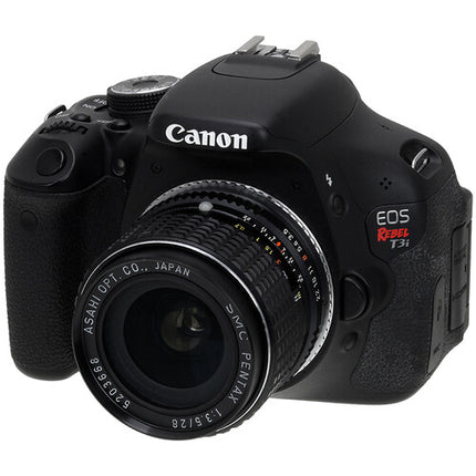 FotodioX Adaptador de Montura para Lentes Pentax K a Canon EOS EF-S con Garantía 2 Años