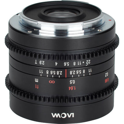 Venus Optics Laowa 9mm T2.9 Zero-D Objetivo Cine FUJIFILM X 113° Ángulo 0.8 MOD