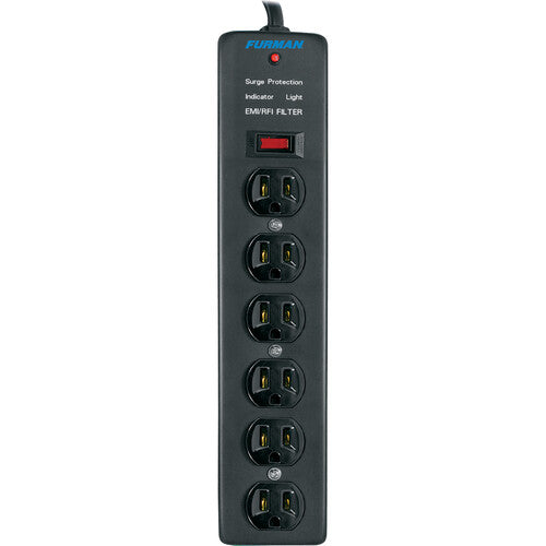 Furman Pro Plug Regleta 6 Tomas Protección Sobretensión 540 Joules 15 Pies