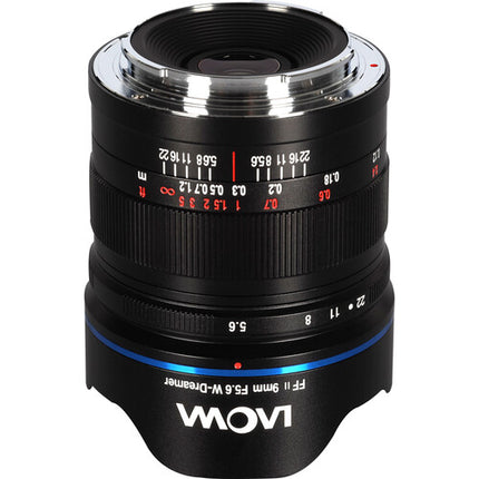 Venus Optics Laowa 9mm f5.6 FF RL Objetivo para Sony E con 135° AOV y Parasol integrado